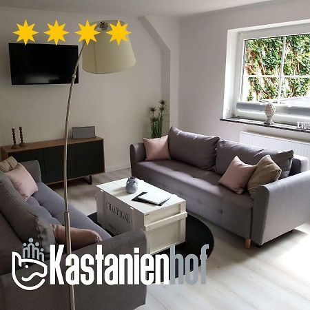 Große, helle Ferienwohnung mit 2 Balkonen auf dem Bauernhof in der Lüneburger Heide Oetzen Exterior foto
