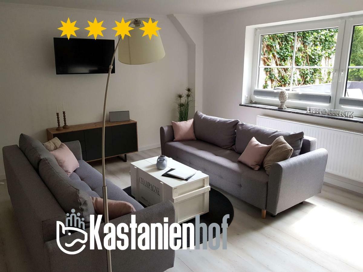 Große, helle Ferienwohnung mit 2 Balkonen auf dem Bauernhof in der Lüneburger Heide Oetzen Exterior foto